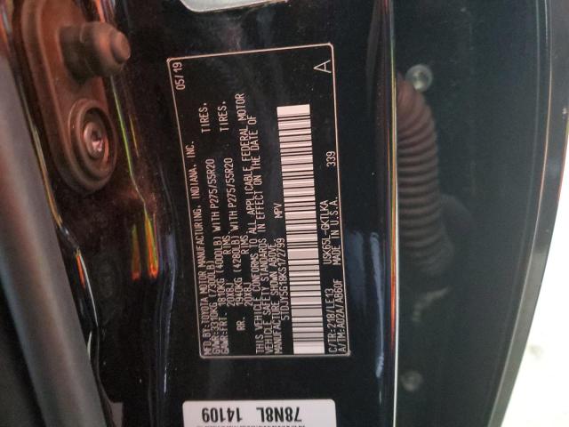 2019 TOYOTA SEQUOIA LI - 5TDJY5G18KS172799