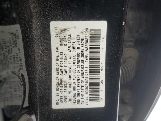 VIN 1HGCR2F56DA128715 2013 HONDA ACCORD no.12