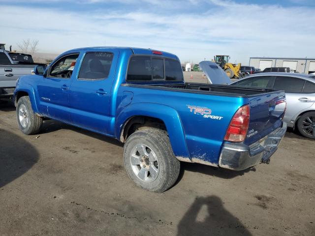 TOYOTA TACOMA DOU 2011 blue crew pic gas 3TMLU4ENXBM075298 photo #3