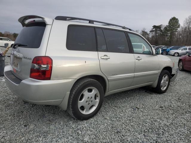 TOYOTA HIGHLANDER 2006 silver  gas JTEEP21A760165794 photo #4