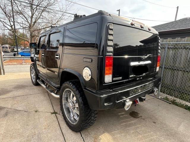 HUMMER H2 2004 black 4dr spor gas 5GRGN23U14H115951 photo #4