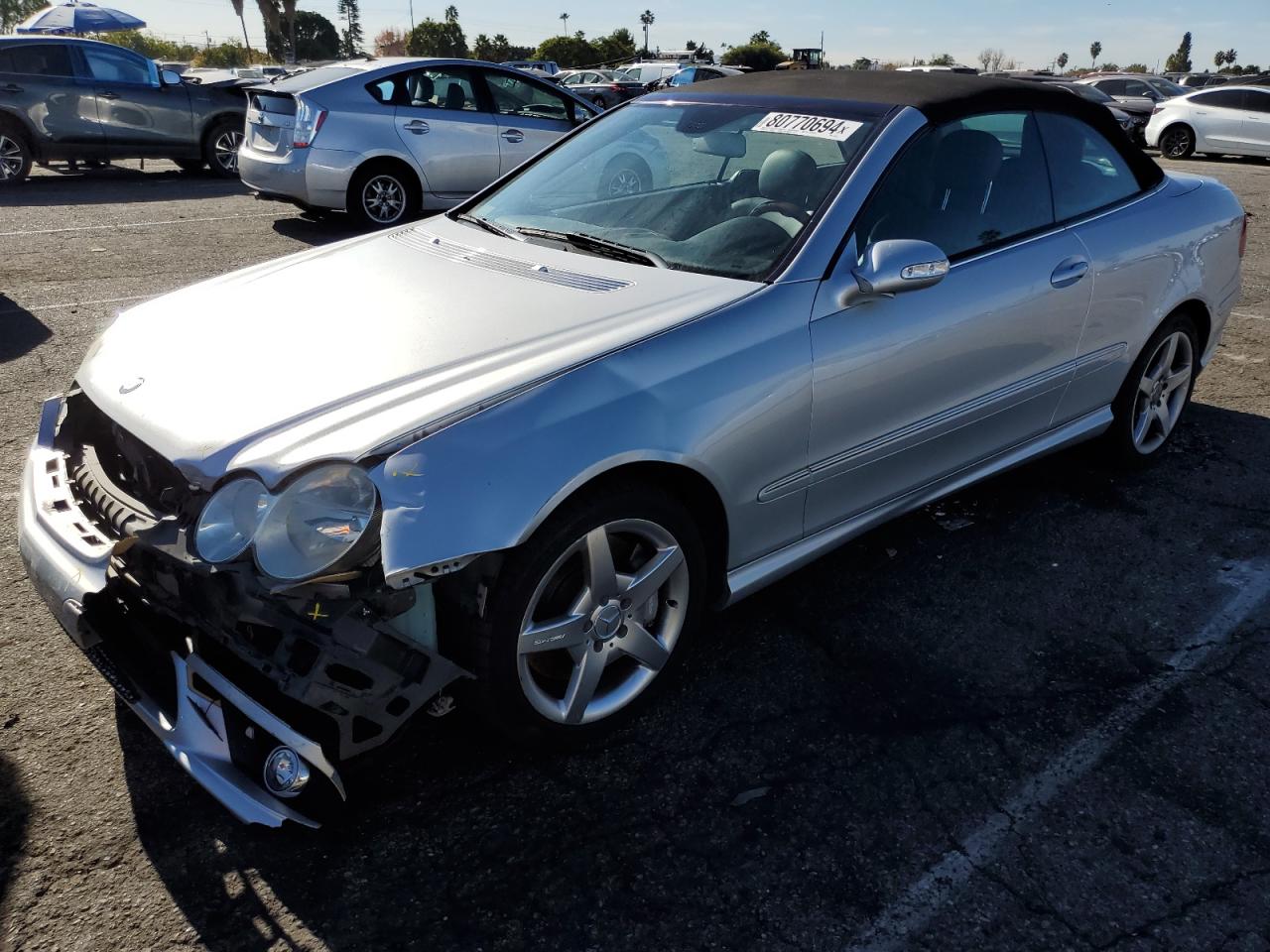 Lot #3030653089 2007 MERCEDES-BENZ CLK 550