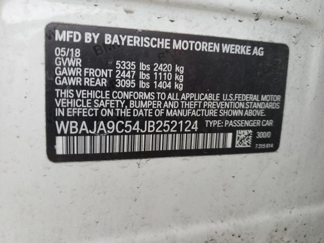 2018 BMW 530E - WBAJA9C54JB252124