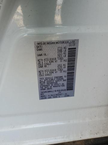 2020 NISSAN PATHFINDER #3304627939