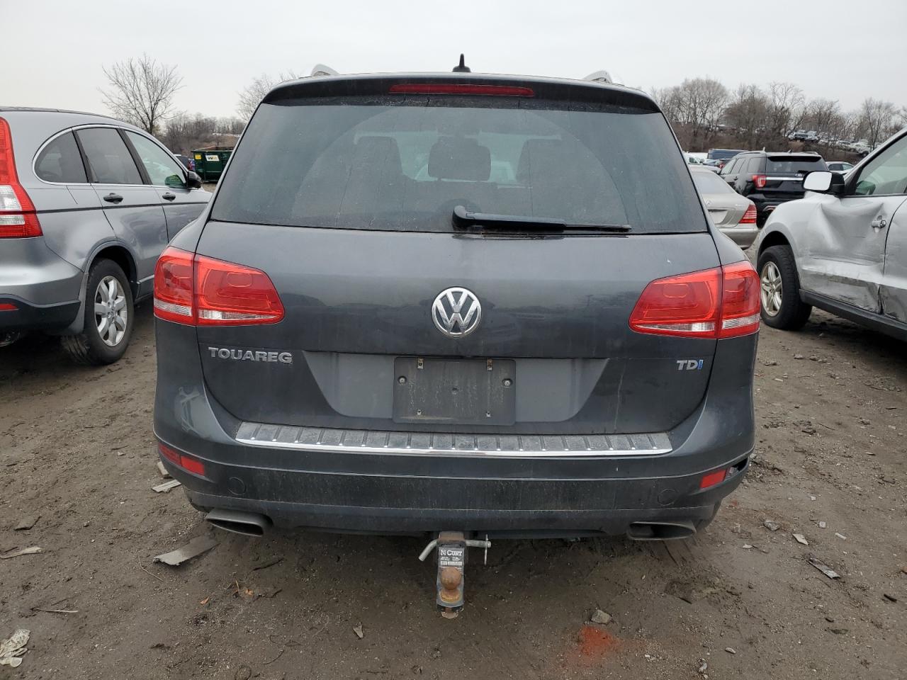 Lot #3037083395 2014 VOLKSWAGEN TOUAREG V6