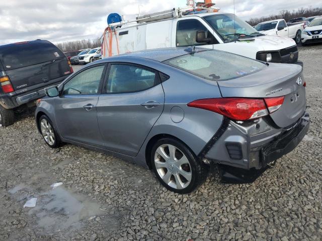 HYUNDAI ELANTRA GL 2013 gray sedan 4d gas KMHDH4AE1DU723751 photo #3