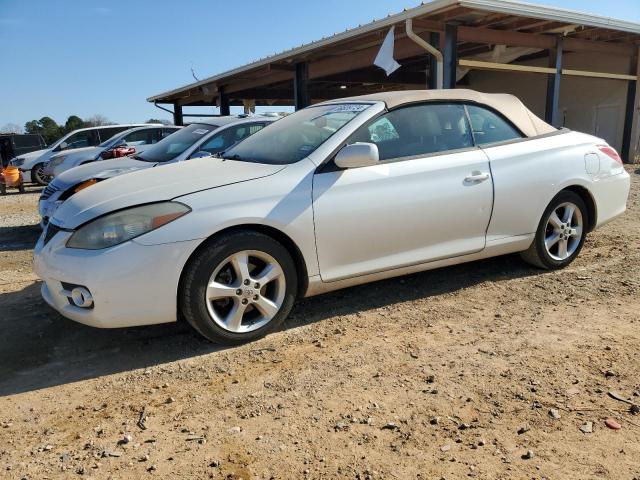 TOYOTA CAMRY SOLA 2007 white  gas 4T1FA38P87U135557 photo #1