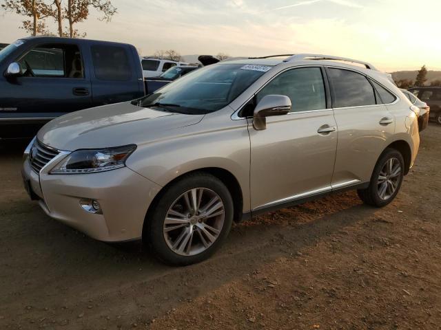 LEXUS RX 350 BAS 2015 gold  gas 2T2BK1BA9FC284303 photo #1