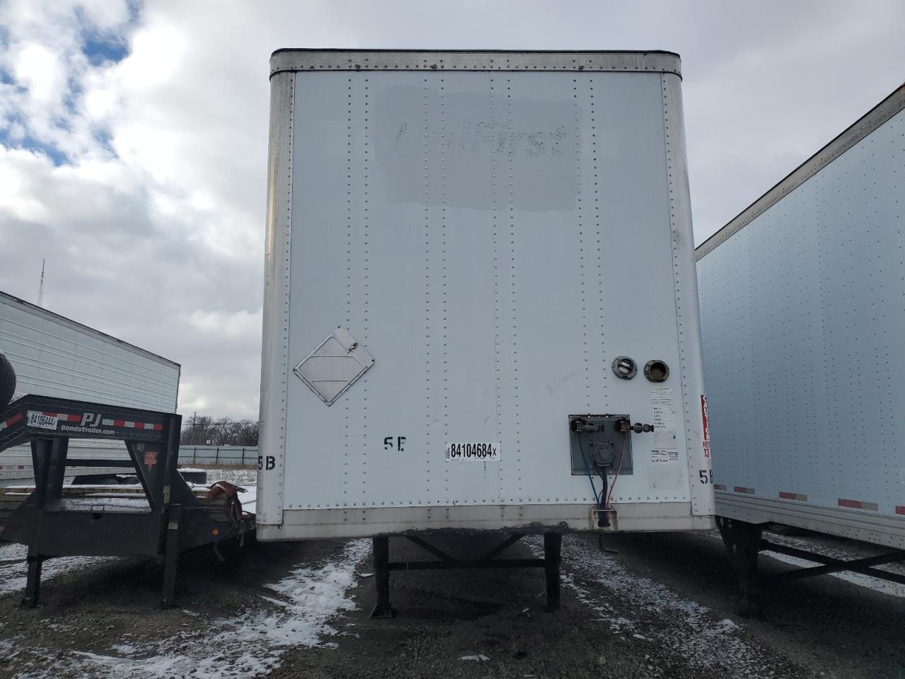 Lot #3033175189 2005 WABASH 53 TRAILER