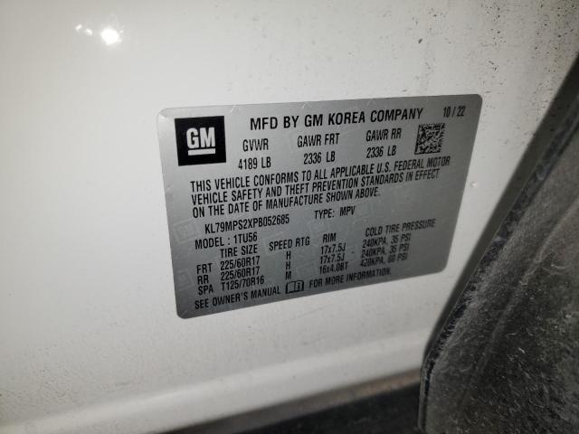 2023 CHEVROLET TRAILBLAZE - KL79MPS2XPB052685