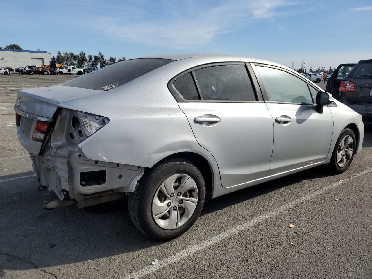 Lot #3045858663 2013 HONDA CIVIC LX