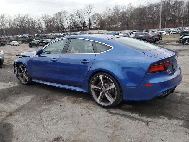 AUDI RS7 2016 blue hatchbac gas WUAW2AFC9GN905459 photo #3