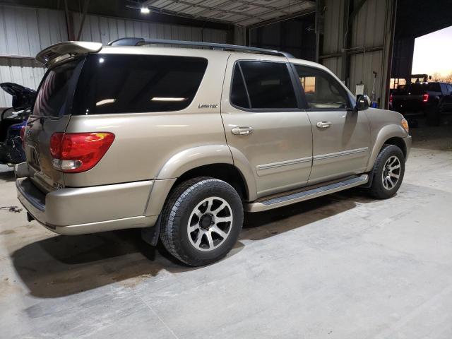 TOYOTA SEQUOIA LI 2006 tan 4dr spor gas 5TDZT38A26S274870 photo #4