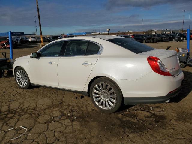 LINCOLN MKS 2014 white  gas 1LNHL9EKXEG608126 photo #3