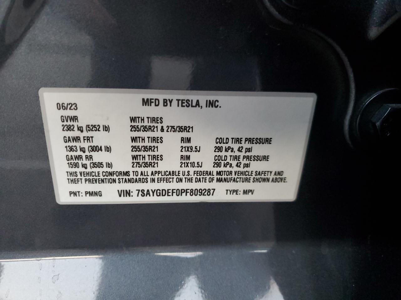 Tesla Model y 2023