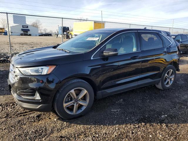 FORD EDGE SEL 2019 black  gas 2FMPK4J9XKBB82140 photo #1