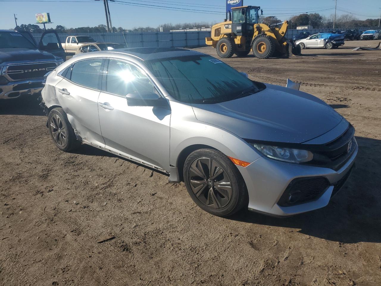 Lot #3031430898 2018 HONDA CIVIC EX