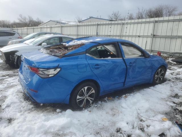 NISSAN SENTRA SV 2023 blue  gas 3N1AB8CV1PY291485 photo #4