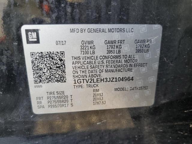 2018 GMC SIERRA K15 - 1GTV2LEH3JZ104964