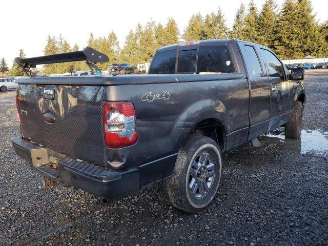 FORD F150 2007 black 4dr ext flexible fuel 1FTPX14V17FB25411 photo #4