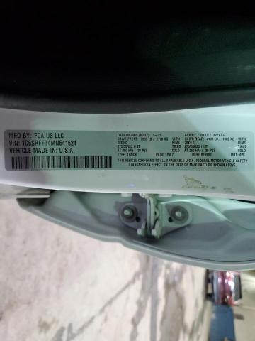 2021 RAM 1500 BIG H - 1C6SRFFT4MN641624