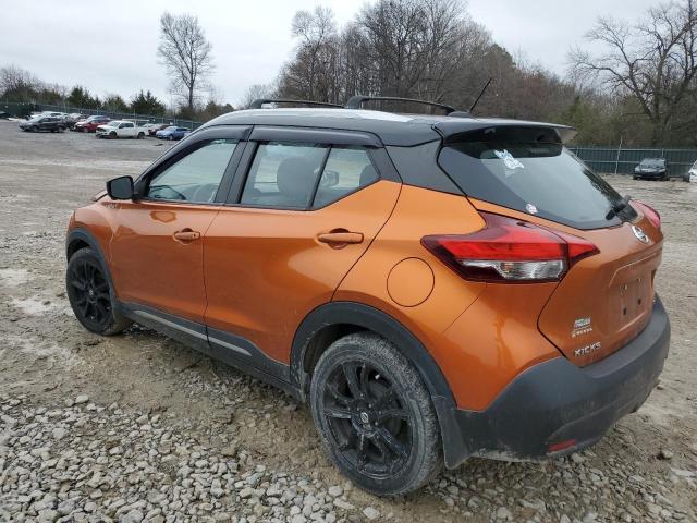 NISSAN KICKS S 2019 orange  gas 3N1CP5CU5KL522491 photo #3