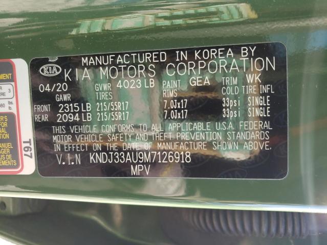 2021 KIA SOUL EX - KNDJ33AU9M7126918