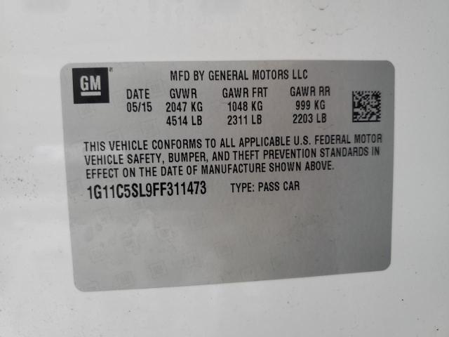 2015 CHEVROLET MALIBU 1LT - 1G11C5SL9FF311473