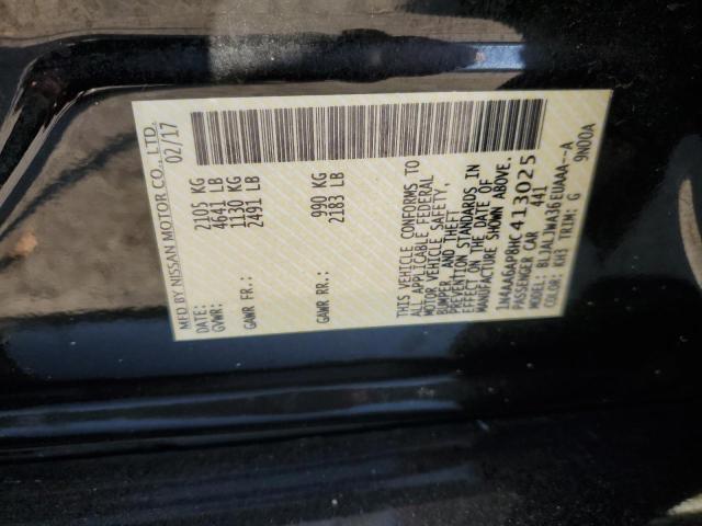 2017 NISSAN MAXIMA 3.5 - 1N4AA6AP8HC413025