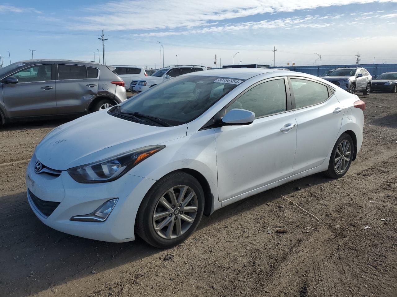 Lot #3024673686 2016 HYUNDAI ELANTRA SE