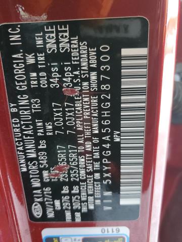 2017 KIA SORENTO LX - 5XYPG4A56HG287300