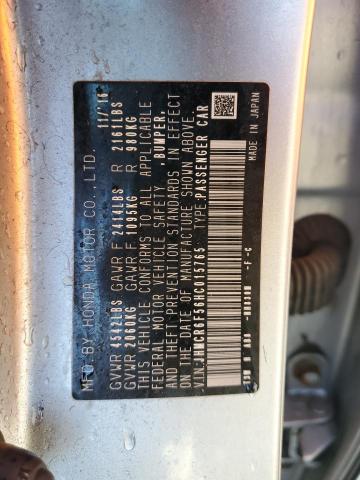 2017 HONDA ACCORD HYB - JHMCR6F56HC015765