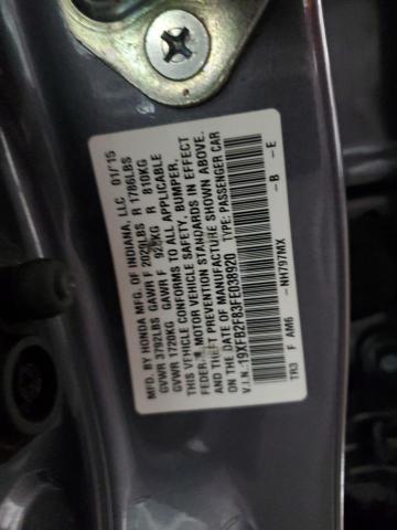 2015 HONDA CIVIC EX - 19XFB2F83FE038920