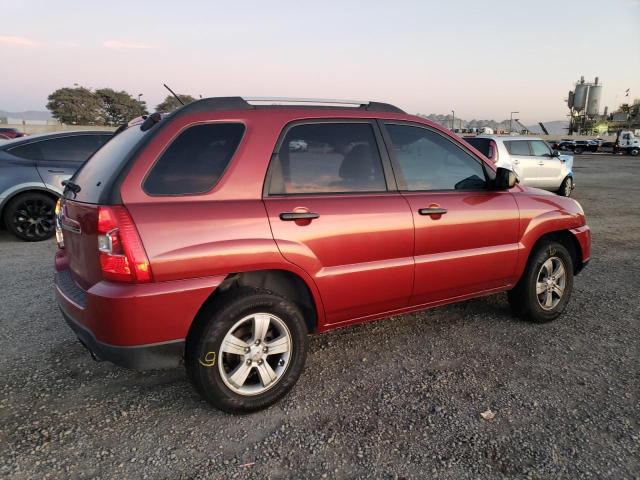 KIA SPORTAGE L 2010 red  gas KNDKG3A42A7711795 photo #4