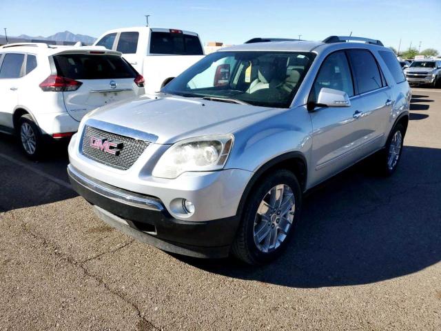 GMC ACADIA SLT 2010 silver 4dr spor gas 1GKLRNED7AJ267535 photo #3