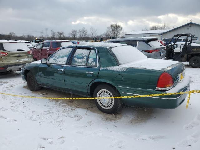 FORD CROWN VICT 2000 green  gas 2FAFP73WXYX157746 photo #3