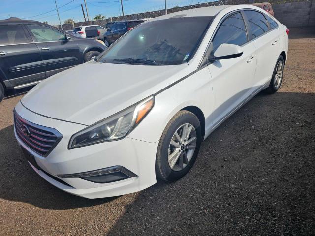 HYUNDAI SONATA SE 2015 white sedan 4d gas 5NPE24AF2FH184945 photo #3