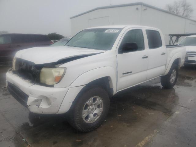 TOYOTA TACOMA DOU 2005 white  gas 5TEJU62N25Z050670 photo #1