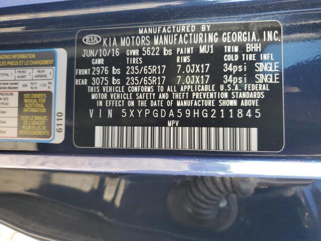 2017 KIA SORENTO LX - 5XYPGDA59HG211845