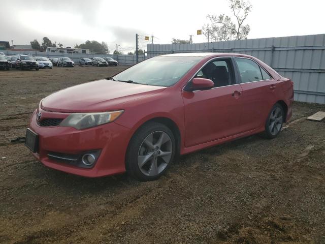 TOYOTA CAMRY BASE 2012 red  gas 4T1BF1FK7CU625591 photo #1