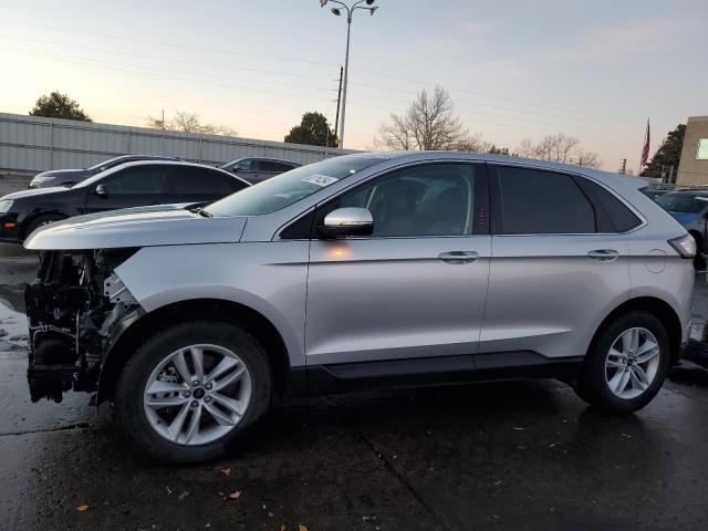 FORD EDGE SEL 2017 silver  gas 2FMPK4J9XHBC16070 photo #1