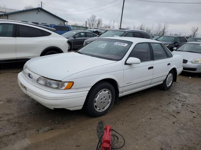 FORD TAURUS GL 1993 white  gas 1FALP5246PG287289 photo #1