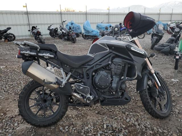 TRIUMPH MOTORCYCLE TIGER EXPL 2015 gray  gas SMTF02XKXFJ677784 photo #1