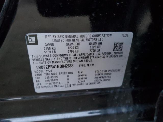 2022 BUICK ENVISION E - LRBFZPR41ND042688