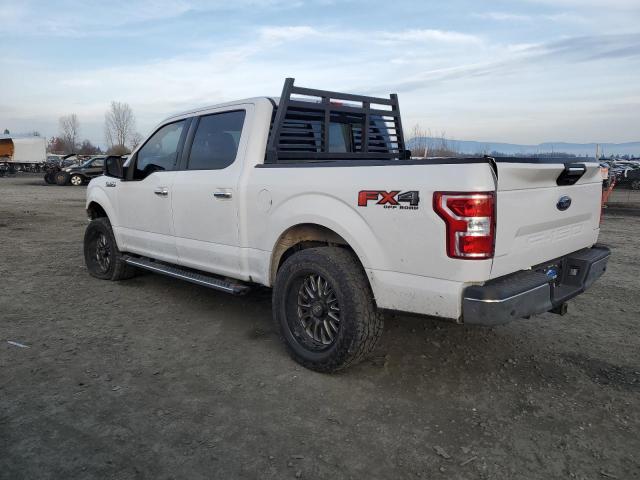 FORD F150 SUPER 2019 white  gas 1FTEW1E43KKE31655 photo #3