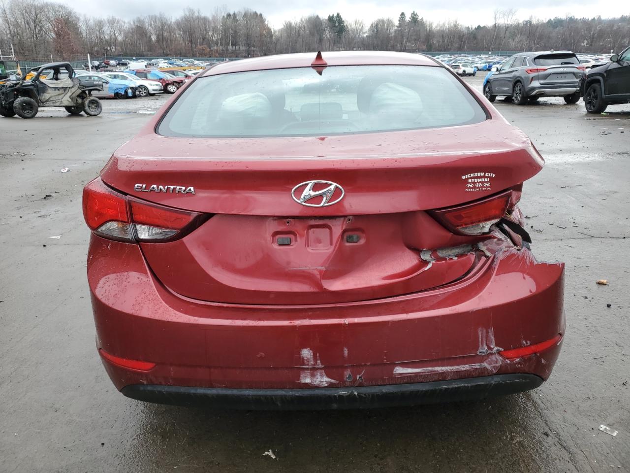 Lot #3026044025 2016 HYUNDAI ELANTRA SE