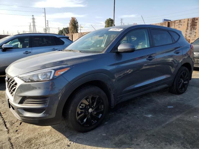 HYUNDAI TUCSON SE 2021 blue  gas KM8J23A40MU292390 photo #1