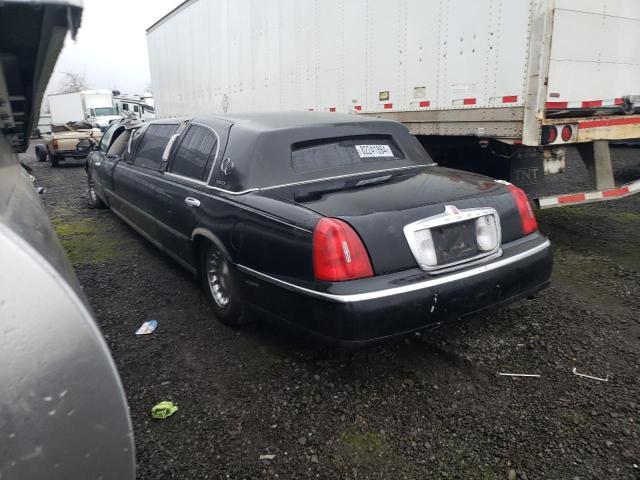 LINCOLN TOWN CAR L 1998 black limousin gas 1L1FM81WXWY676155 photo #3