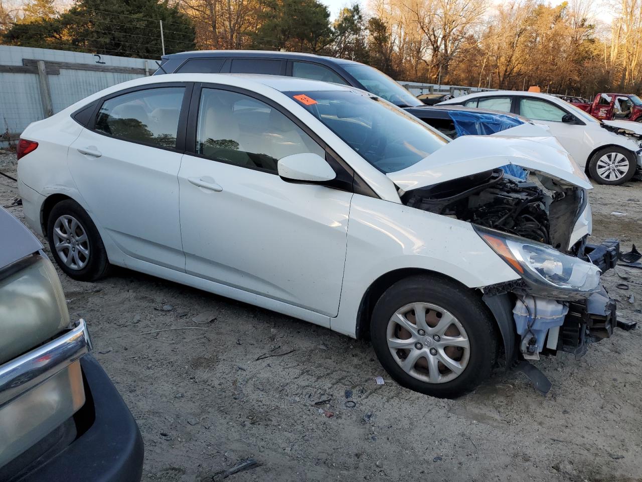 Lot #3024246846 2012 HYUNDAI ACCENT GLS