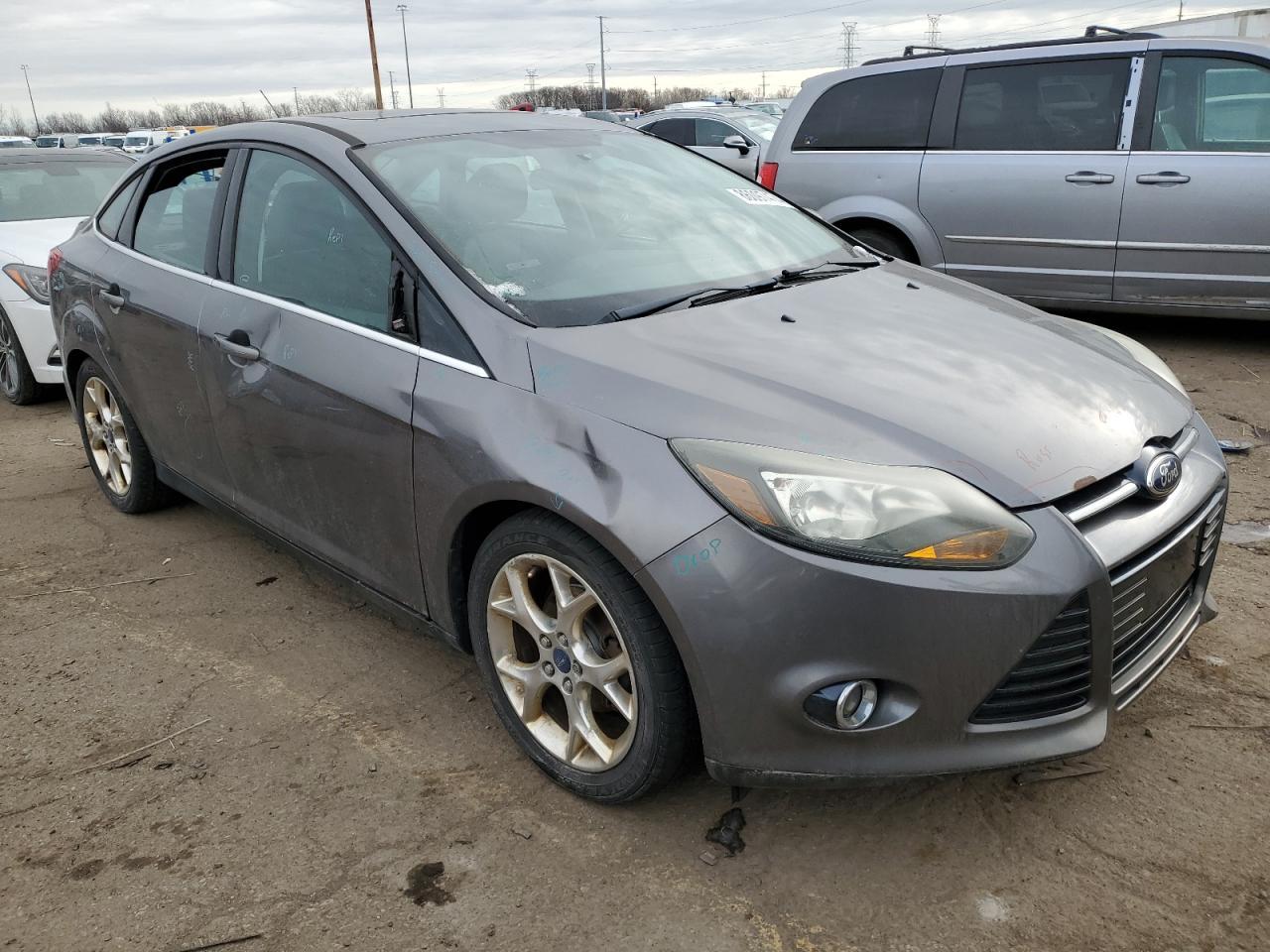 Lot #3034318113 2014 FORD FOCUS TITA